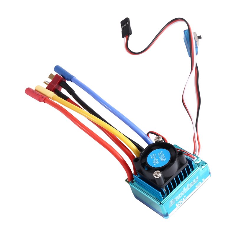 Brushless Motor 3650 - MACH-60A Brushless ESC Speed Controller With