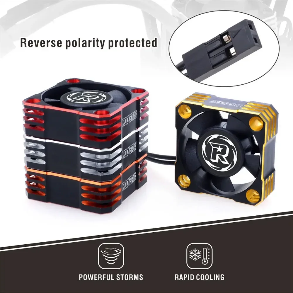 ROCKET 25/30/35/40/50mm V2 Met - огляд і ціна Brushless Motor 3650
