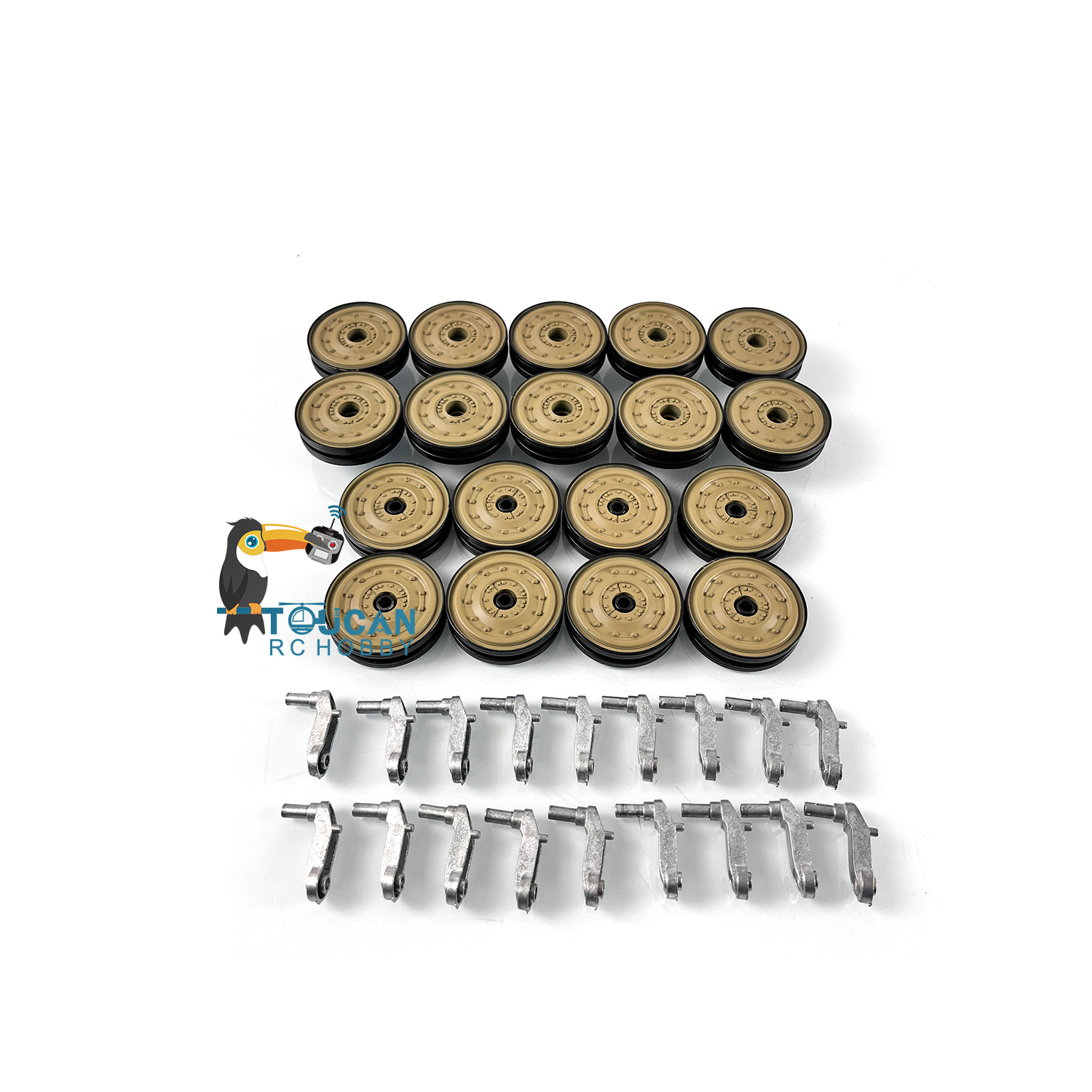 RC Tank Plastic Road Wheels Me - огляд і ціна Rc Hobby Kings