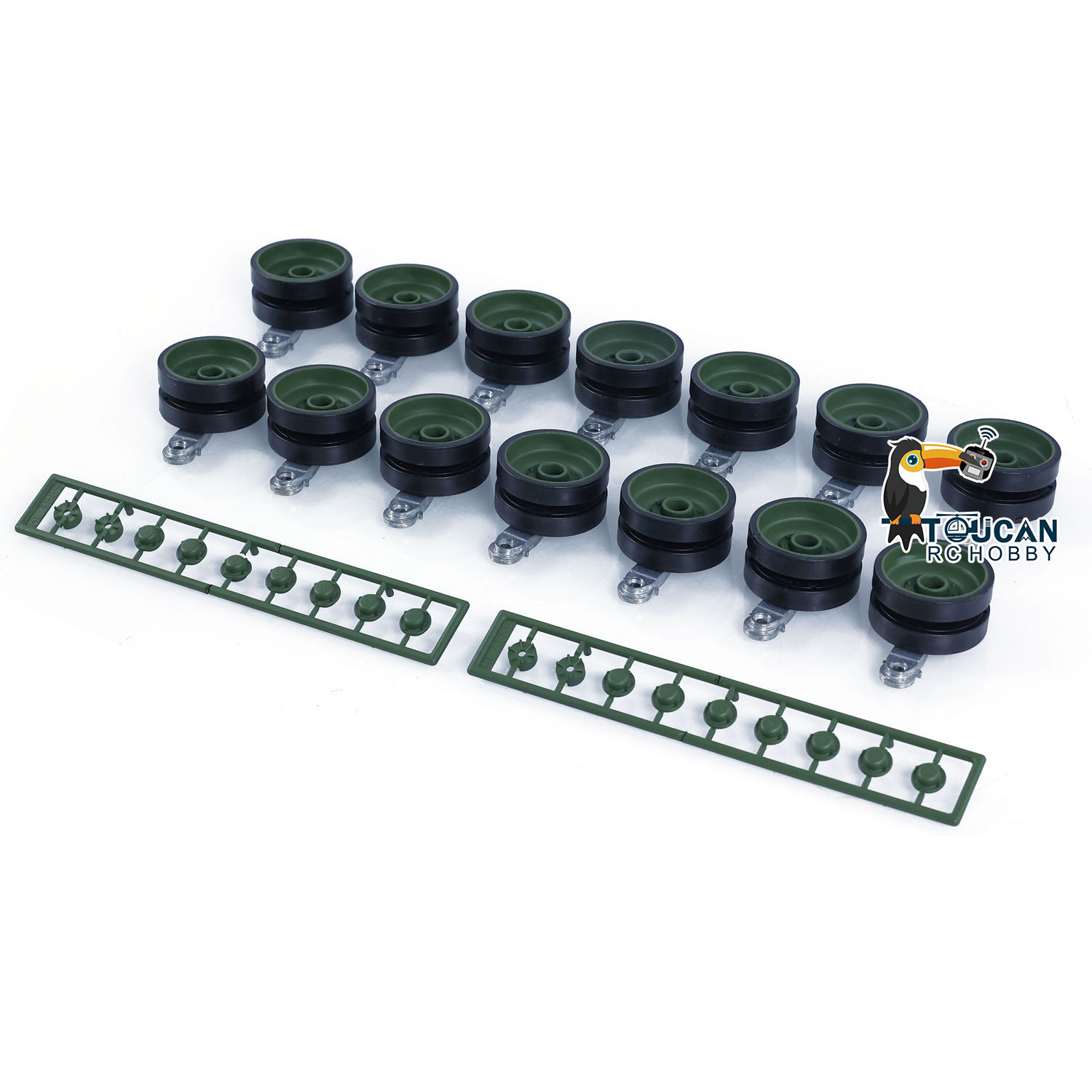 RC Tank Plastic Road Wheels Me - огляд і ціна Rc Hobby Kings