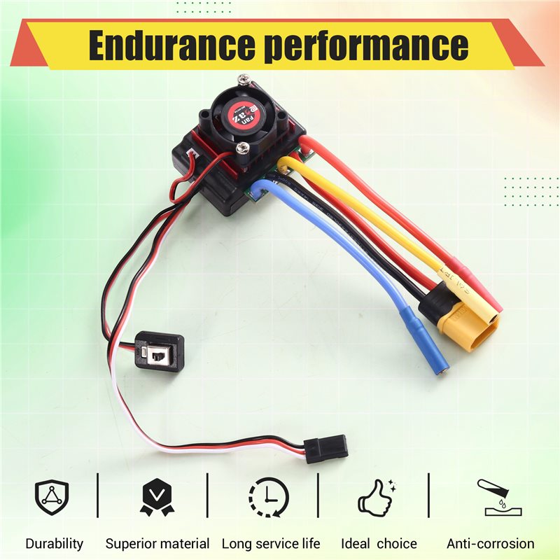 AINY-60A Brushless ESC Speed C - огляд і ціна Brushless Motor 3650