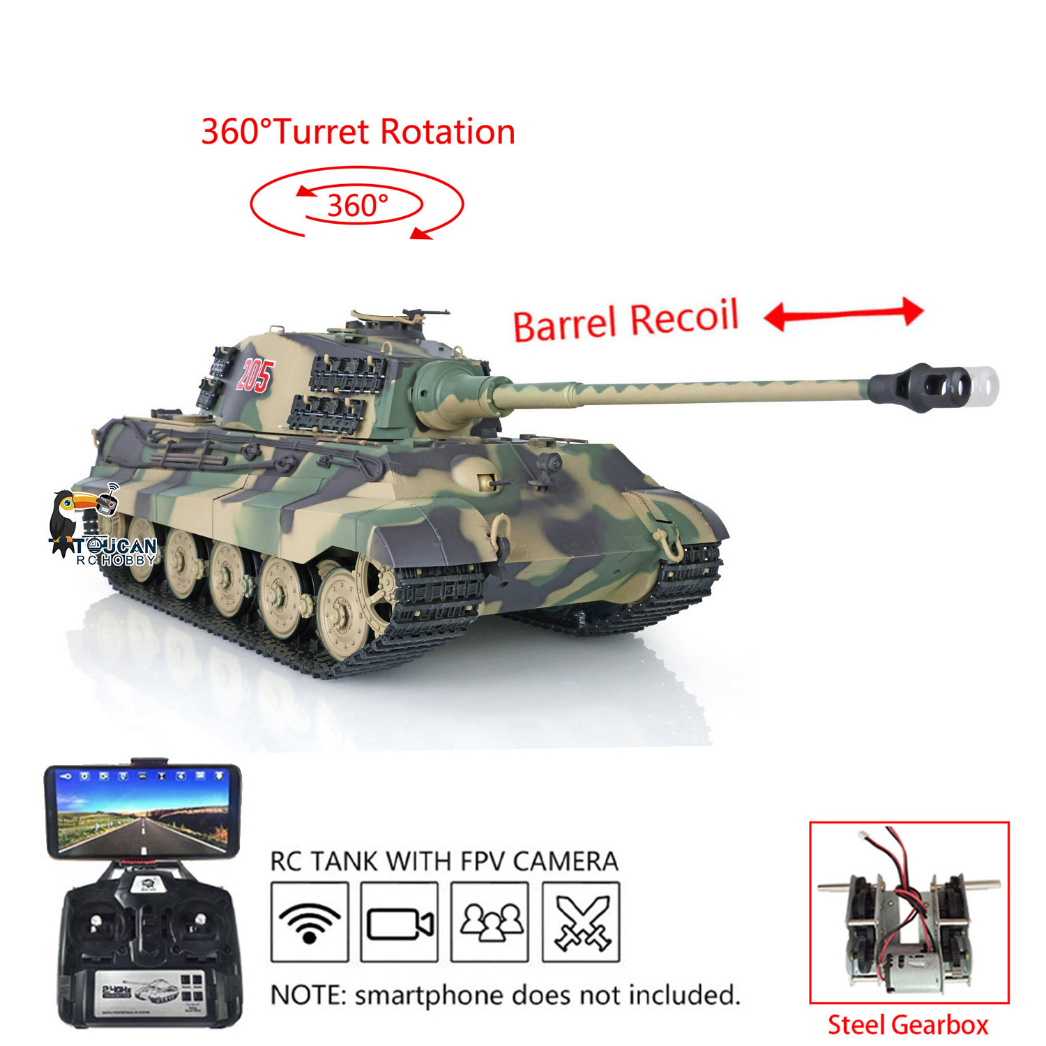 Toys Heng Long RC Panzer Tanks - огляд і ціна Rc Hobby Kings
