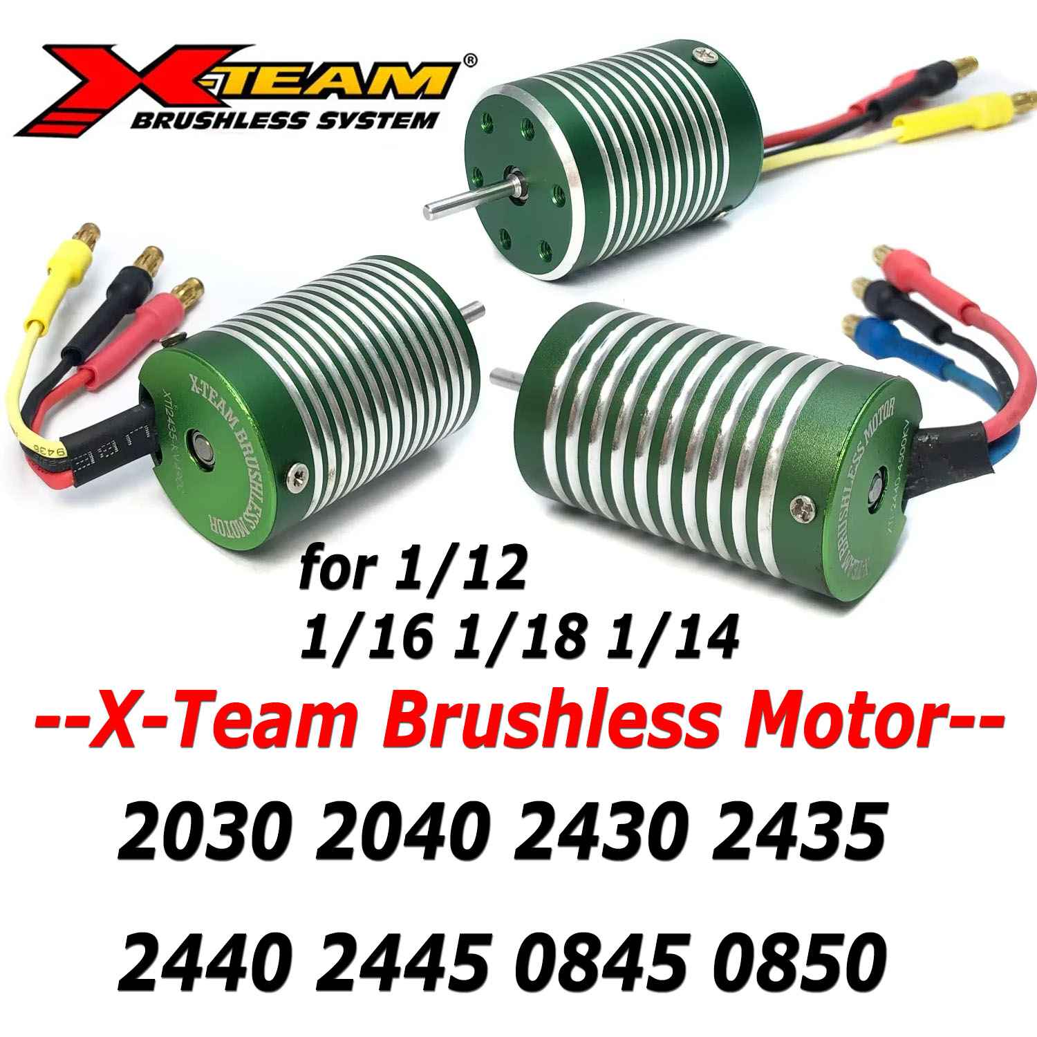 X-Team 2030 2040 2430 2435 244 - огляд і ціна Rc Remo Hobby