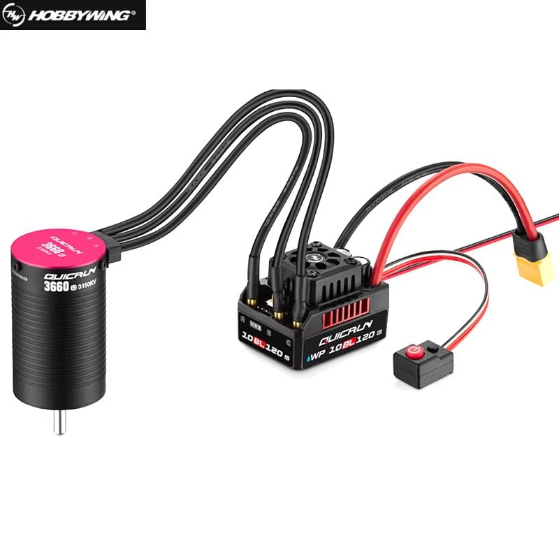 HobbyWing QuicRun WP 10BL120 G - огляд і ціна Brushless Motor 3650