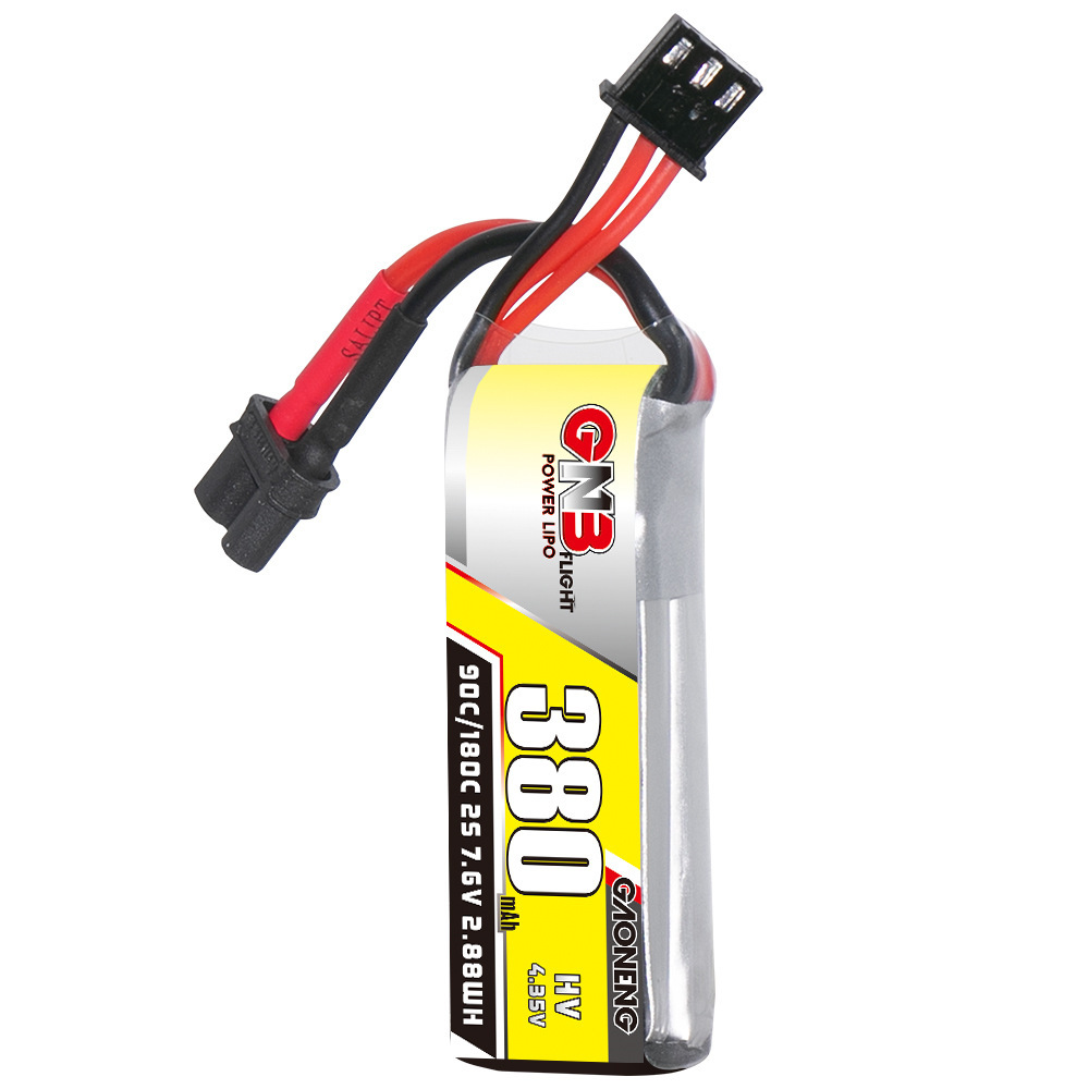 GNB 2S 7.6V 380mAh 90C/180C Li - огляд і ціна Hobby Rc Quadcopters