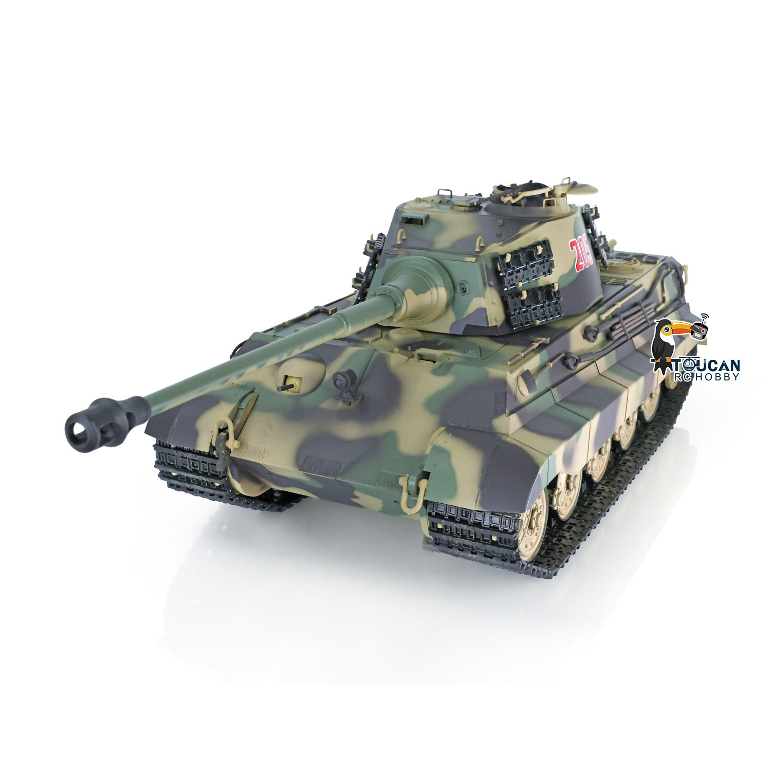 2.4G Heng Long 1/16 RTR RC Tan - огляд і ціна Rc Hobby Kings