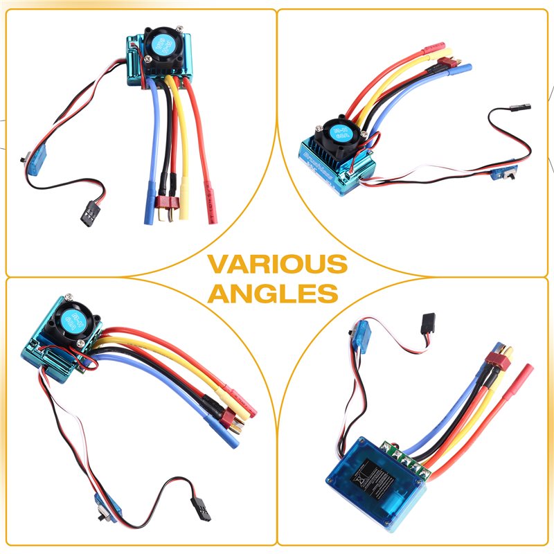 MACH-60A Brushless ESC Speed C - огляд і ціна Brushless Motor 3650
