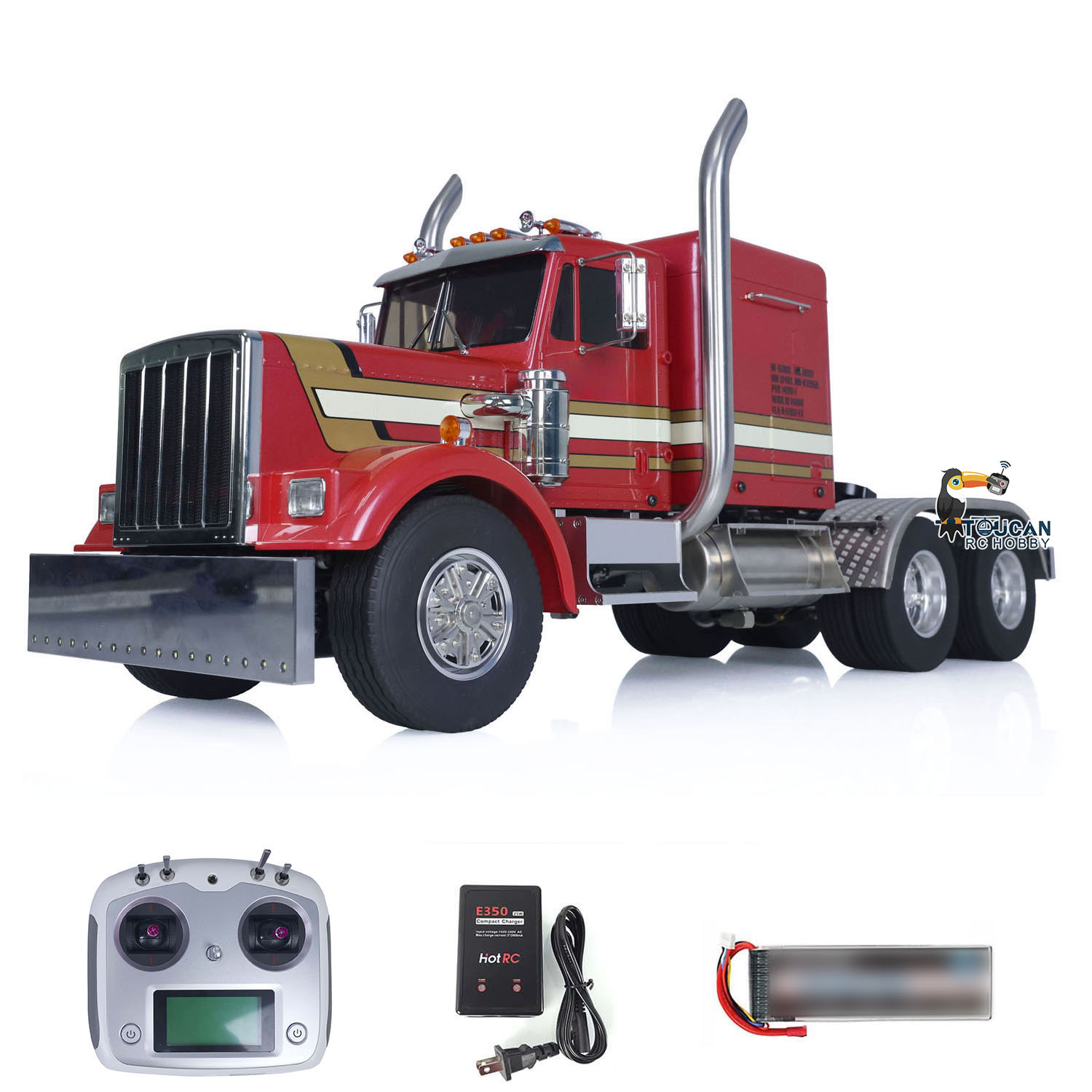 1/14 6x6 RC Tractor Truck RTR  - огляд і ціна Rc Hobby Kings