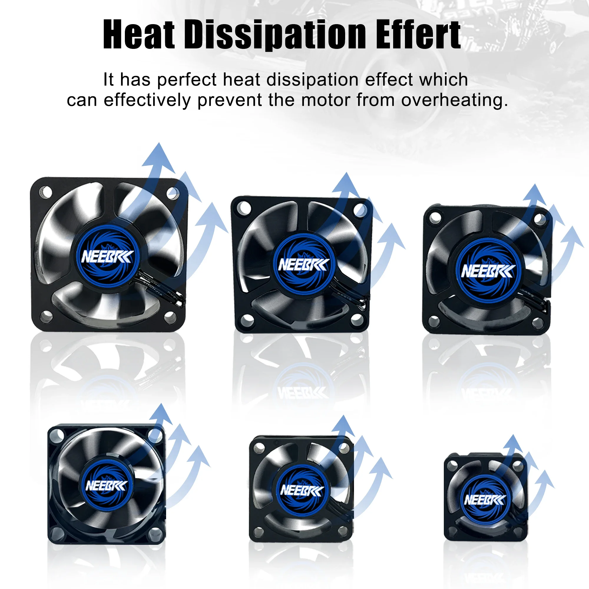 NEEBRC Cooling Fan Heatsink 25 - огляд і ціна Brushless Motor 3650