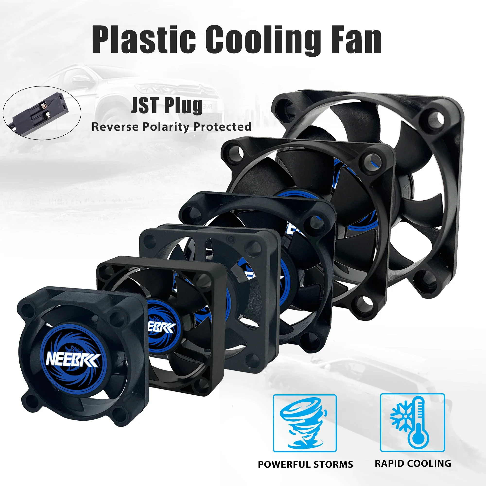 NEEBRC Cooling Fan Heatsink 25 - огляд і ціна Brushless Motor 3650