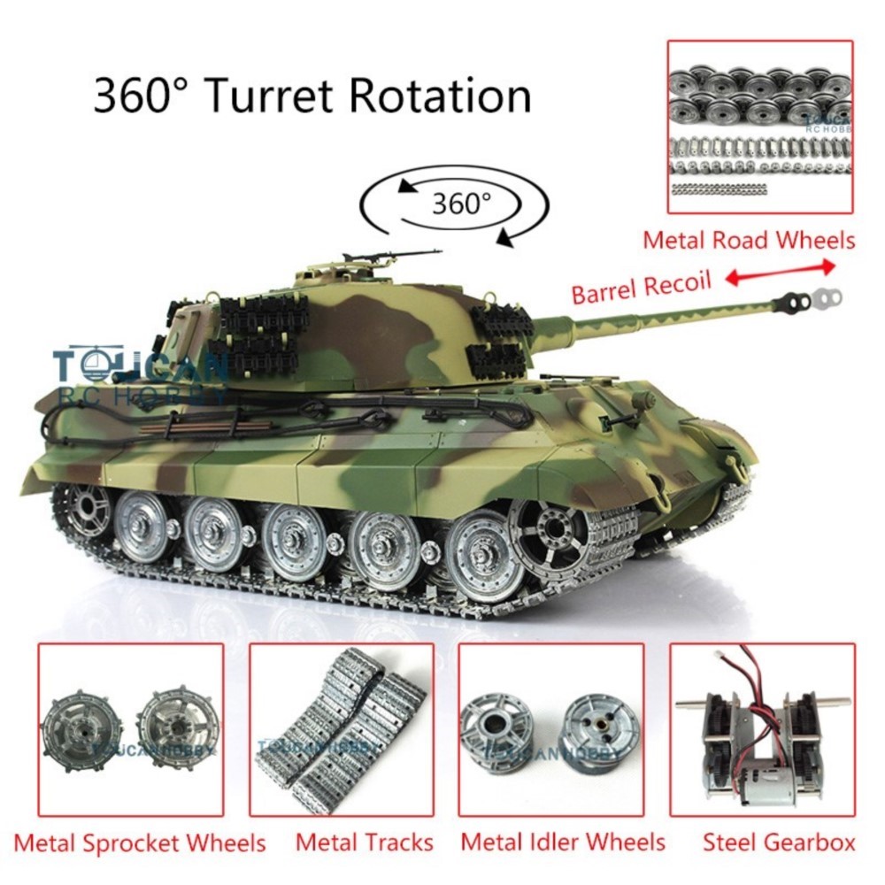 US Sale Henglong 1/16 7.0 Cust - огляд і ціна Rc Hobby Kings